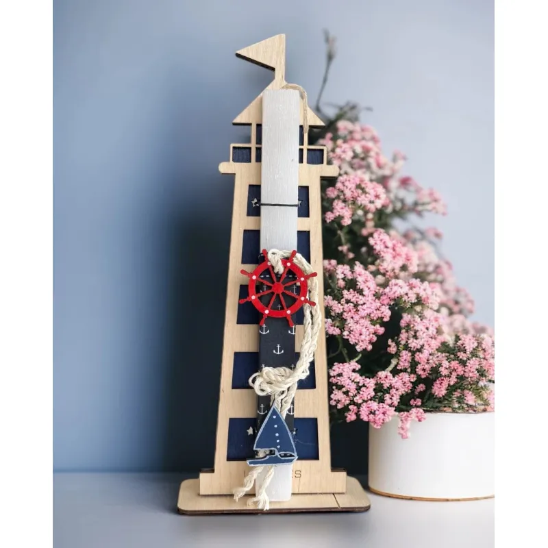 Life Likes - Λαμπάδα Φάρος Σε Κουτί 8175