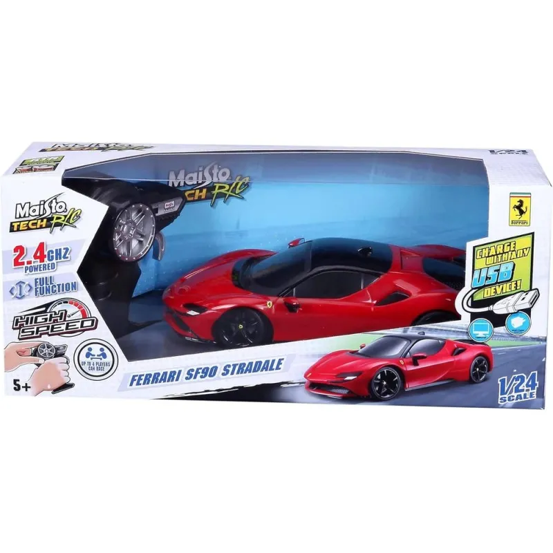 Maisto - 1:24 Τηλεκατευθυνόμενο R/C, SF90 Stradale 82334
