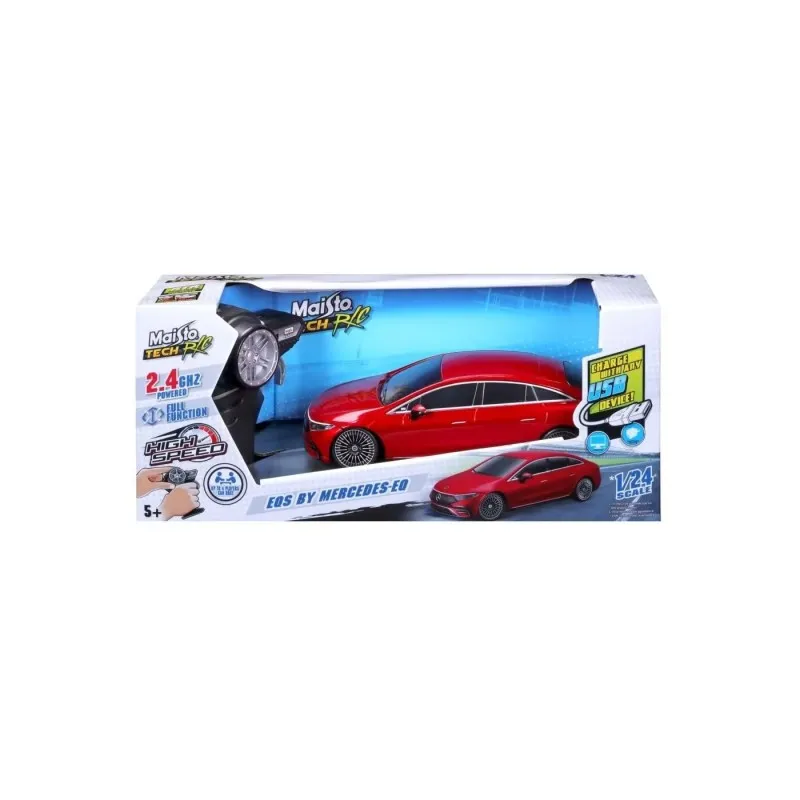 Maisto - 1:24 Τηλεκατευθυνόμενο R/C, EQS BY Mercedes-EQ 82341