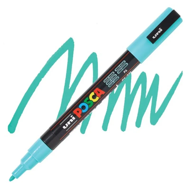 Uniball - Μαρκαδοράκι Posca PC-3M 0.9-1.3 mm, Aqua Green (P6) 824930