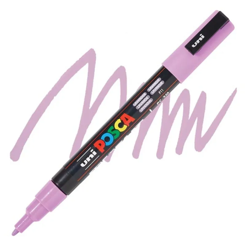 Uniball - Μαρκαδοράκι Posca PC-3M 0.9-1.3 mm, Lavender (P11) 824931