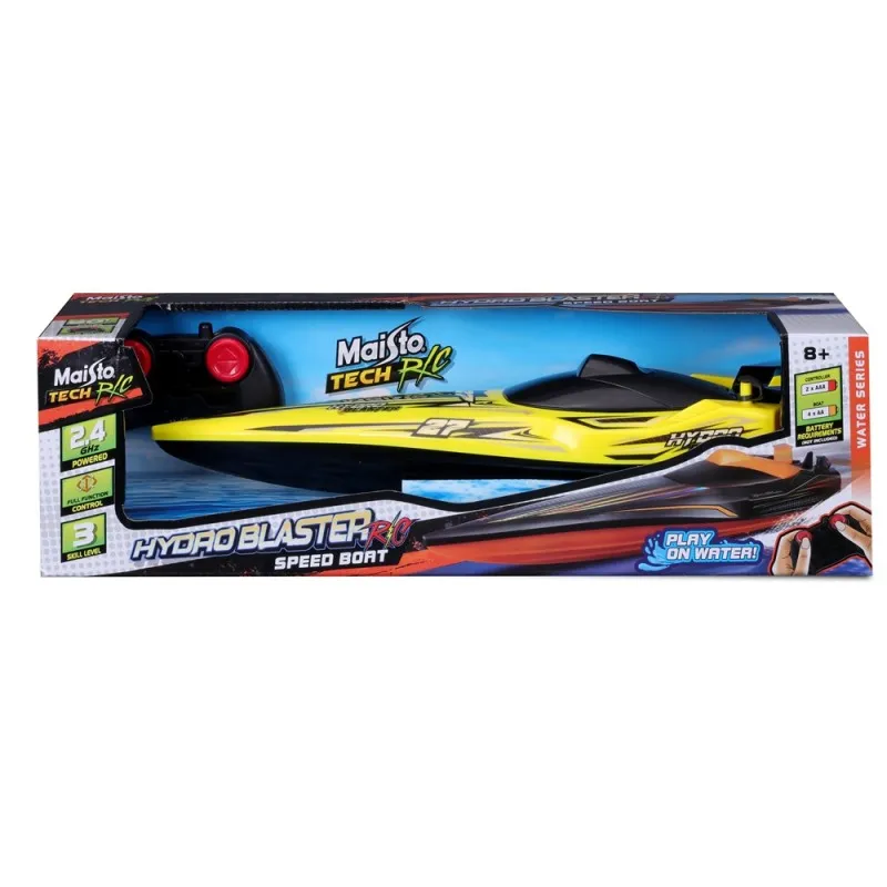 Maisto - Τηλεκατευθυνόμενο Σκάφος, Hydro Blaster, Yellow 82763