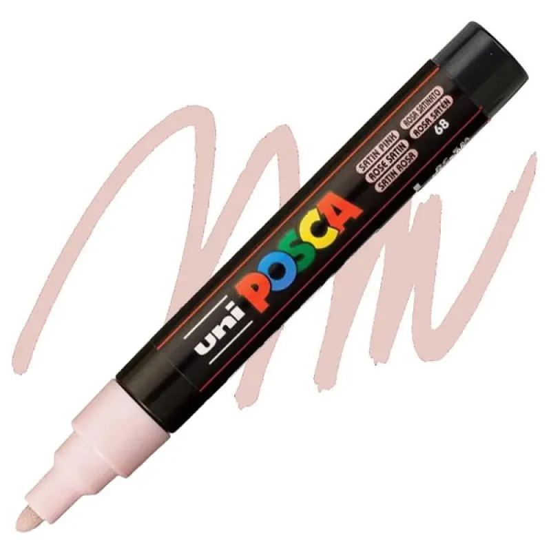 Uniball - Μαρκαδοράκι Posca PC-5M 1.8-2.5 mm, Satin Pink (68) 830518
