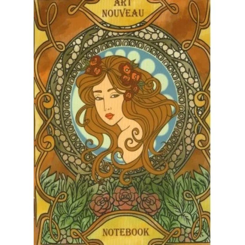 For You - Σημειωματάριο Ριγέ B6 11,5x16,5 64 Φύλλα, Art Nouveau 84011