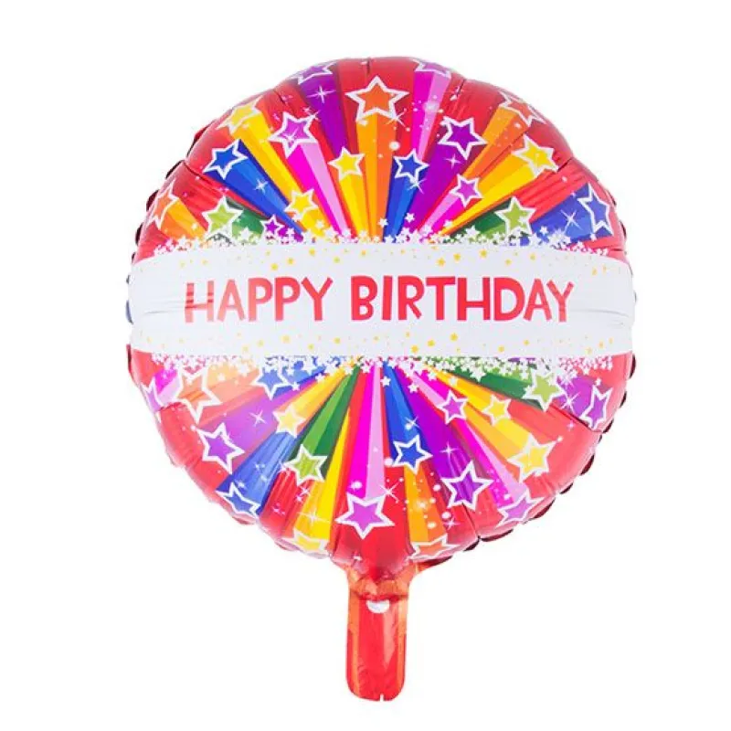 Funny Fashion - Μπαλόνι Foil Πολύχρωμο 46εκ Happy Birthday 85160