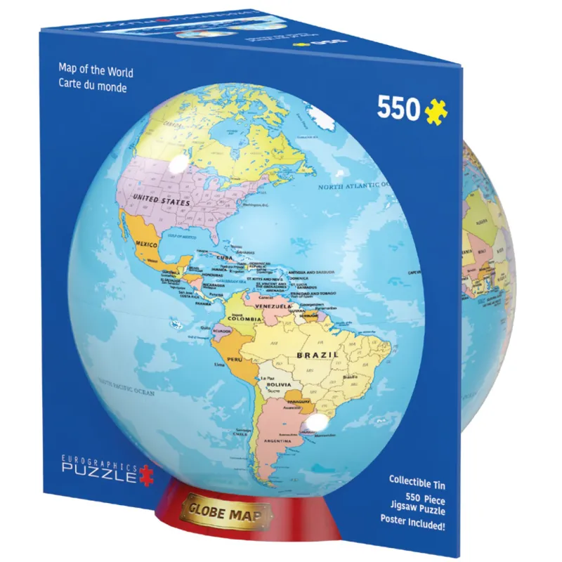 Eurographics - Map of the World Tin 8551-5863