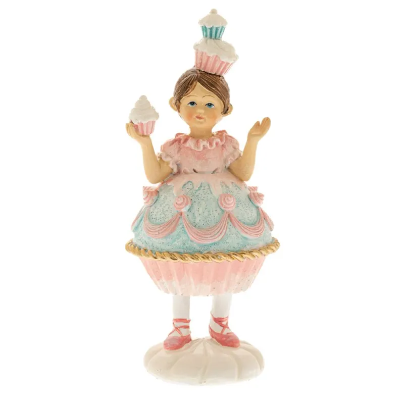 Iliadis - Ροζ Πολυρέζιν Κορίτσι 7x7x16.5εκ 86638