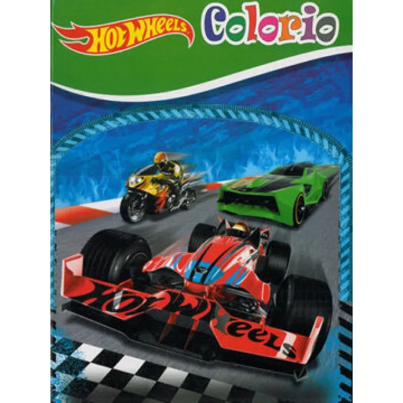 Βιβλίο ζωγραφικής - Hot Wheels Colorio