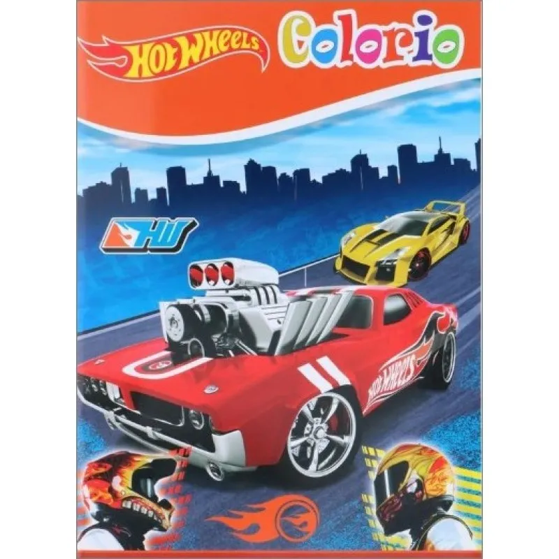 Colorama - Βιβλίο ζωγραφικής - Hot Wheels
