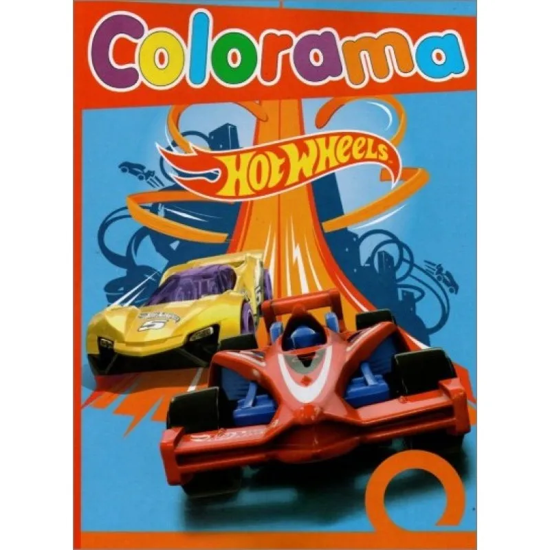 Colorama - Βιβλίο ζωγραφικής - Hot Wheels