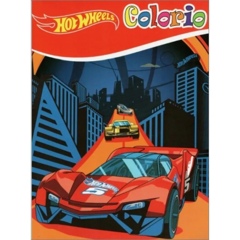 Colorama - Βιβλίο ζωγραφικής - Hot Wheels