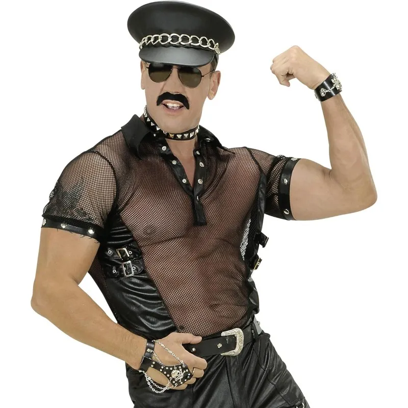 Widmann - Αποκριάτικη στολή, Μπλούζα Δίχτυ Δερματίνη 88823