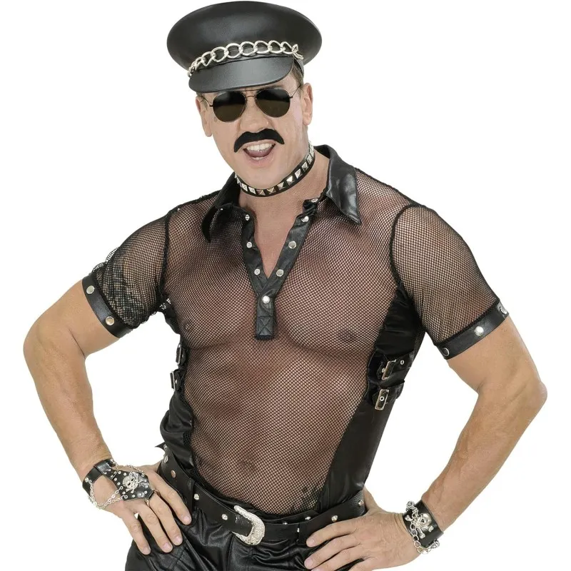 Widmann - Αποκριάτικη στολή, Μπλούζα Δίχτυ Δερματίνη 88823