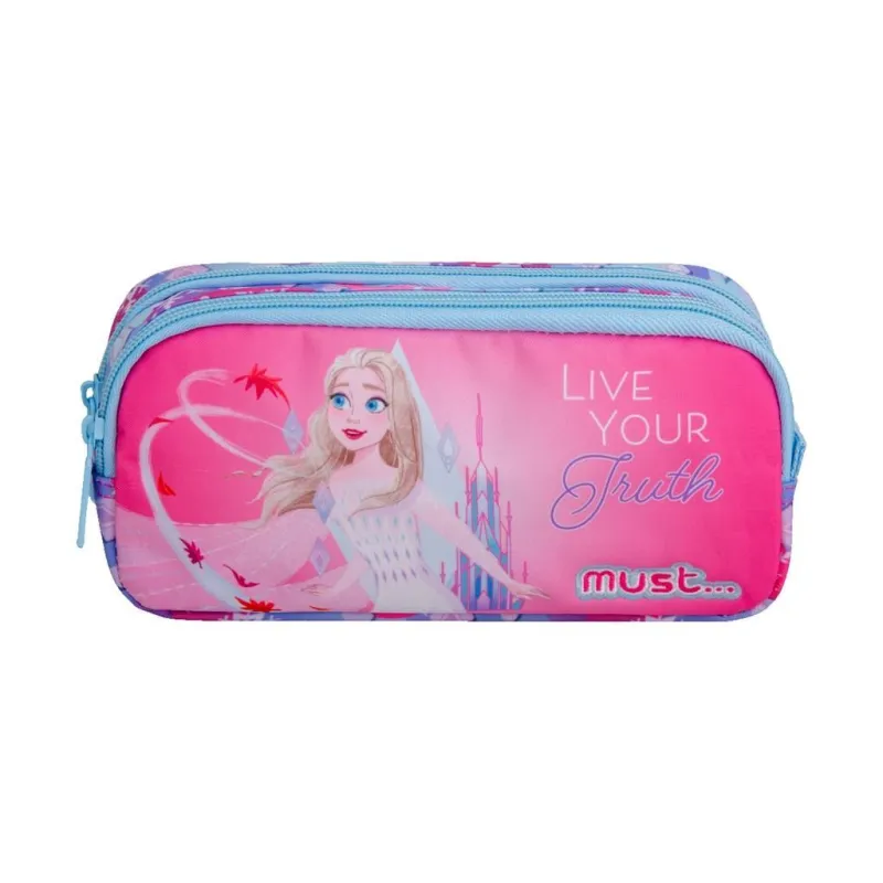 Diakakis - Κασετίνα Βαρελάκι Must, Frozen 2, Live Your Truth 564308