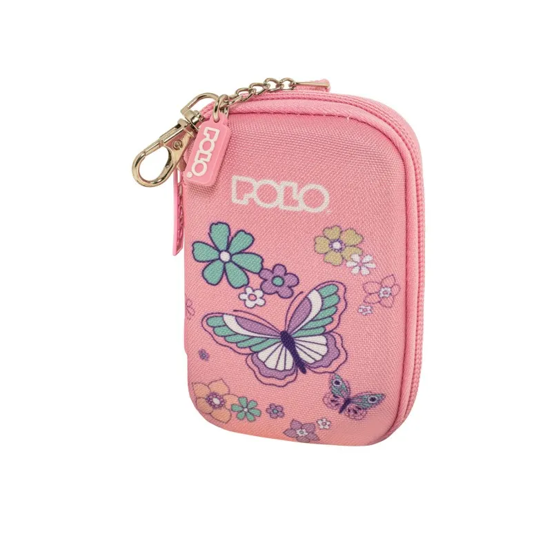 Polo - Μπρελόκ Clip & Zip, Πορτοφολάκι, Butterfly 9-27-006-8463