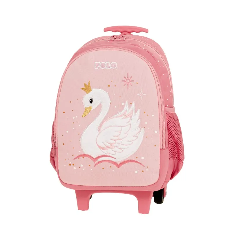 Polo - Σακίδιο Τρόλεϊ Νηπιαγωγείου Junior Fizz, Swan 2026 9-65-001-8449