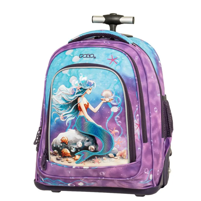 Polo - Σακίδιο Τρόλεϊ Orbit , Mermaid 2026 9-65-056-8426 + Δώρο Διορθωτική Ταινία Edding