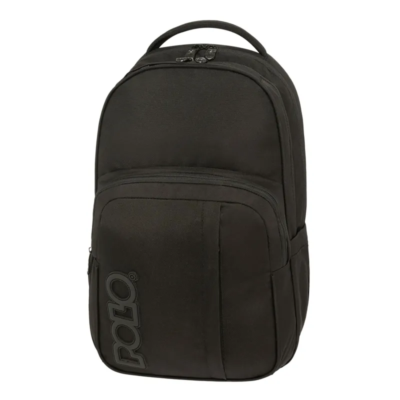 Polo - Σακίδιο Πλάτης Spin, Black 2024 9-01-044-2001 + Δώρο Διορθωτική Ταινία Edding