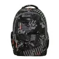 Polo - Σακίδιο Πλάτης Sparkle, Grey Pattern 2026 9-01-061-8438 + Δώρο Διορθωτική Ταινία Edding