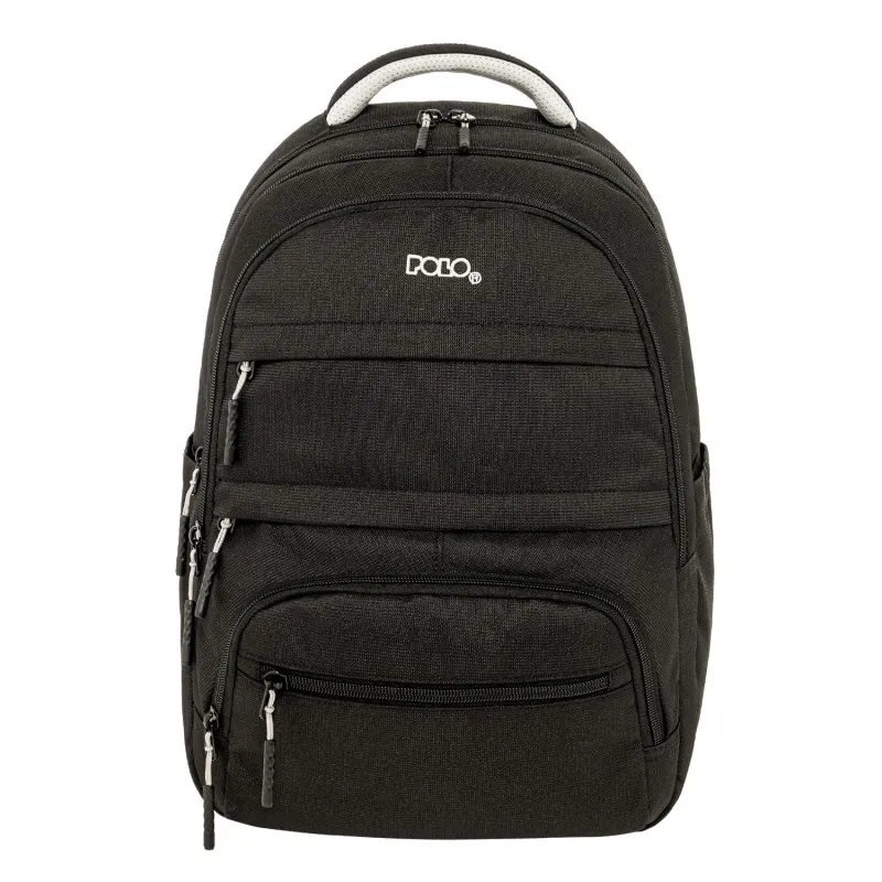 Polo - Σακίδιο Πλάτης Multi Pocket, Black 2026 9-01-064-2000 + Δώρο Διορθωτική Ταινία Edding