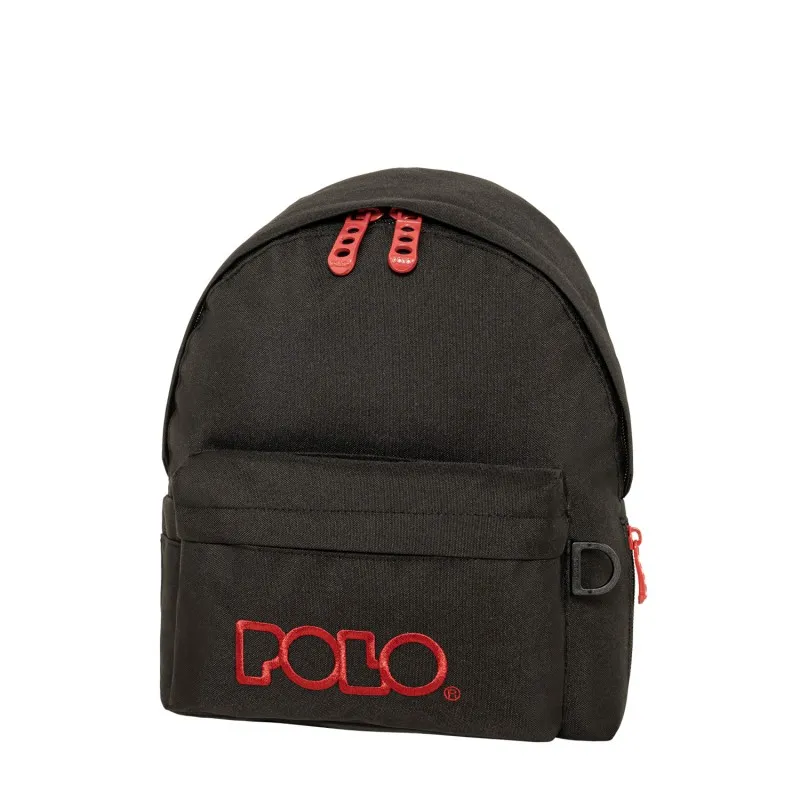 Polo - Σακίδιο Πλάτης Mini, Black-Bordeaux 9-01-067-2033