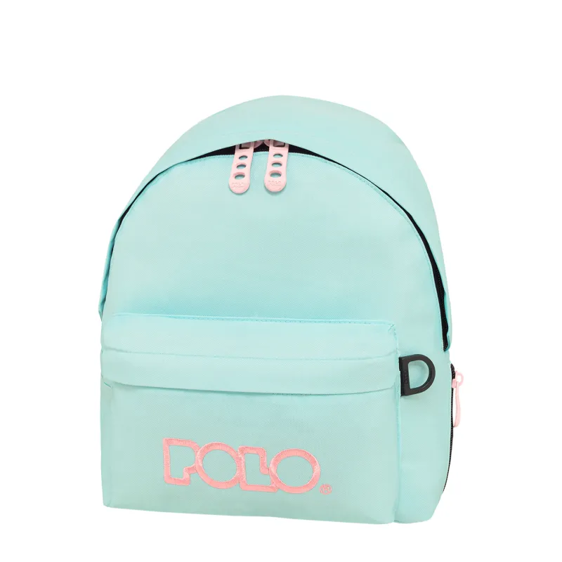 Polo - Σακίδιο Πλάτης Mini, Cyan/Pink 9-01-067-5639