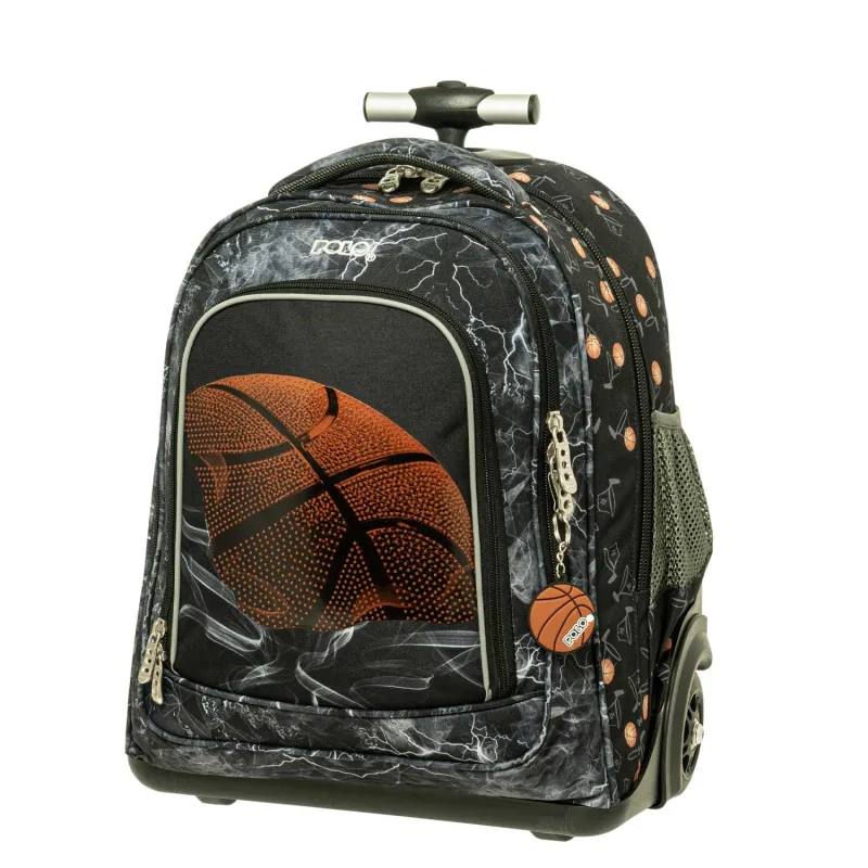 Polo - Σακίδιο Τρόλεϊ Mover, Basket 2025 9-01-073-8380 + Δώρο Διορθωτική Ταινία Edding