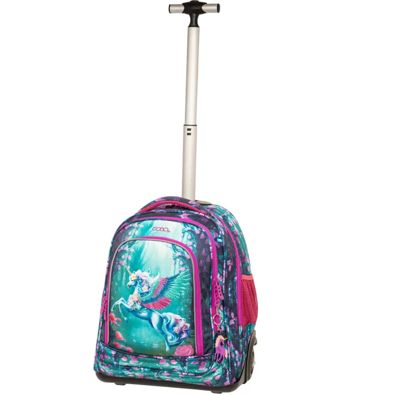 Polo - Σακίδιο Τρόλεϊ Mover, Unicorn 2025 9-01-073-8383 + Δώρο Διορθωτική Ταινία Edding