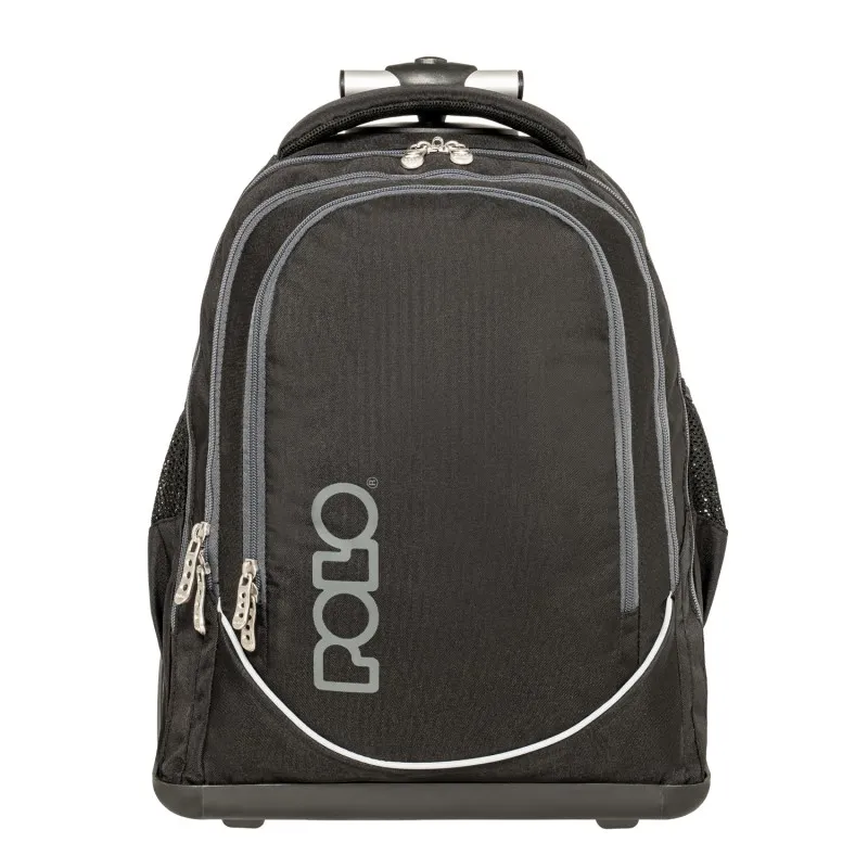 Polo - Σακίδιο Τρόλεϊ Cart, Black 2026 9-01-074-2000 + Δώρο Διορθωτική Ταινία Edding