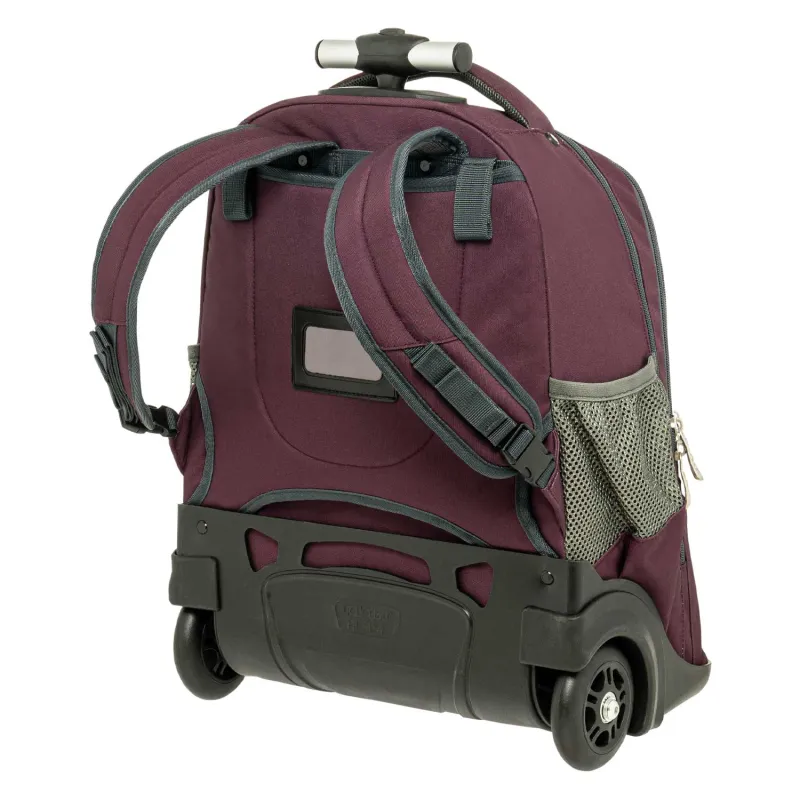 Polo - Σακίδιο Τρόλεϊ Cart, Eggplant 2025 9-01-074-4800 + Δώρο Διορθωτική Ταινία Edding