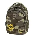 Polo - Σακίδιο Πλάτης Focus, Olive-Camo 2026 9-01-078-8309 + Δώρο Διορθωτική Ταινία Edding