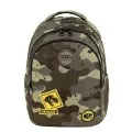 Polo - Σακίδιο Πλάτης Focus, Olive-Camo 2026 9-01-078-8309 + Δώρο Διορθωτική Ταινία Edding