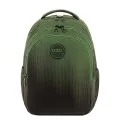 Polo - Σακίδιο Πλάτης Focus, Gradient Black-Green 2026 9-01-078-8418 + Δώρο Διορθωτική Ταινία Edding