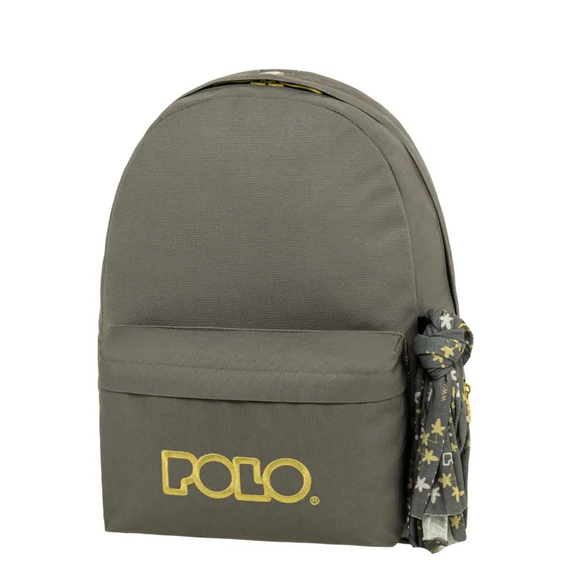 Polo - Original Σακίδιο Πλάτης Με Μαντήλι, Black-Fuchia 2025 9-01-135-2276 + Δώρο Διορθωτική Ταινία Edding