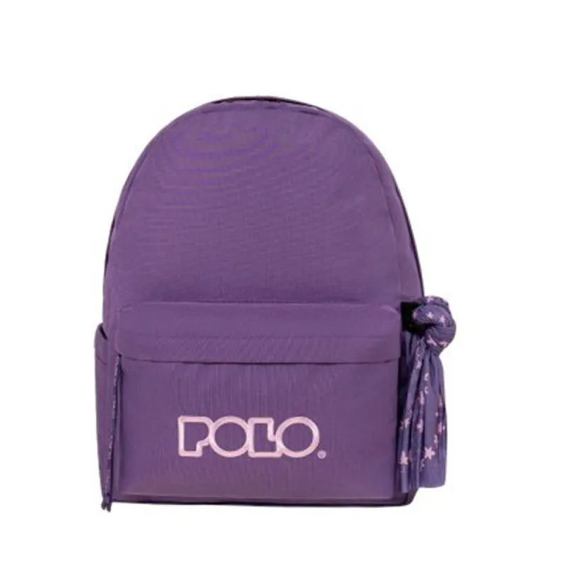 Polo - Original Σακίδιο Πλάτης Με Μαντήλι, Indigo-Lilac 2026 9-01-135-4945 + Δώρο Διορθωτική Ταινία Edding