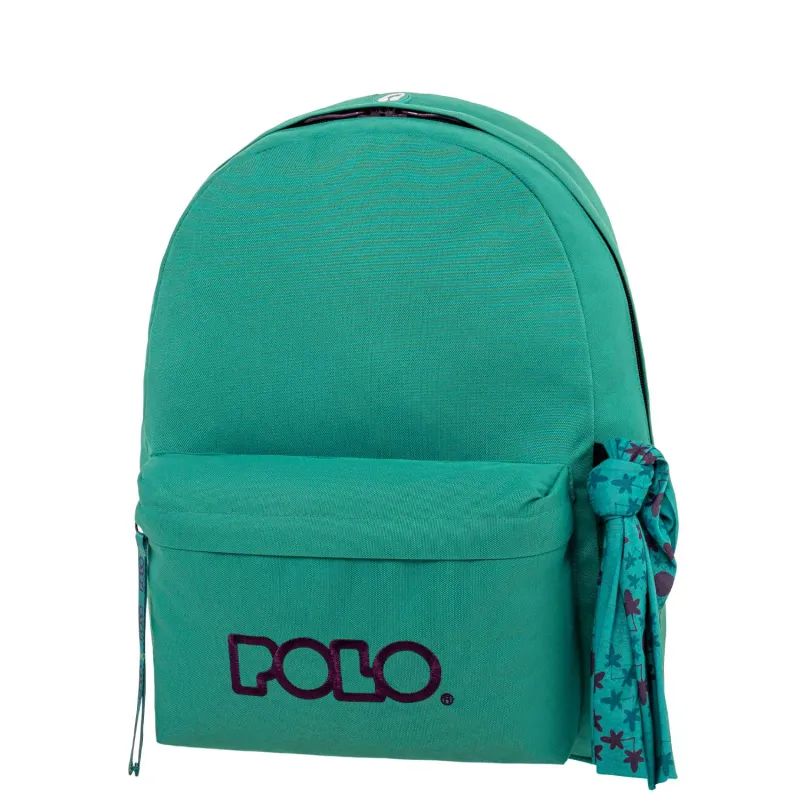Polo - Original Σακίδιο Πλάτης Με Μαντήλι, Purple-Turquoise 2025 9-01-135-5847 + Δώρο Διορθωτική Ταινία Edding