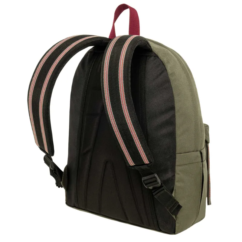 Polo - Original Σακίδιο Πλάτης Με Μαντήλι, Khaki-Bordeaux 2025 9-01-135-6533 + Δώρο Διορθωτική Ταινία Edding