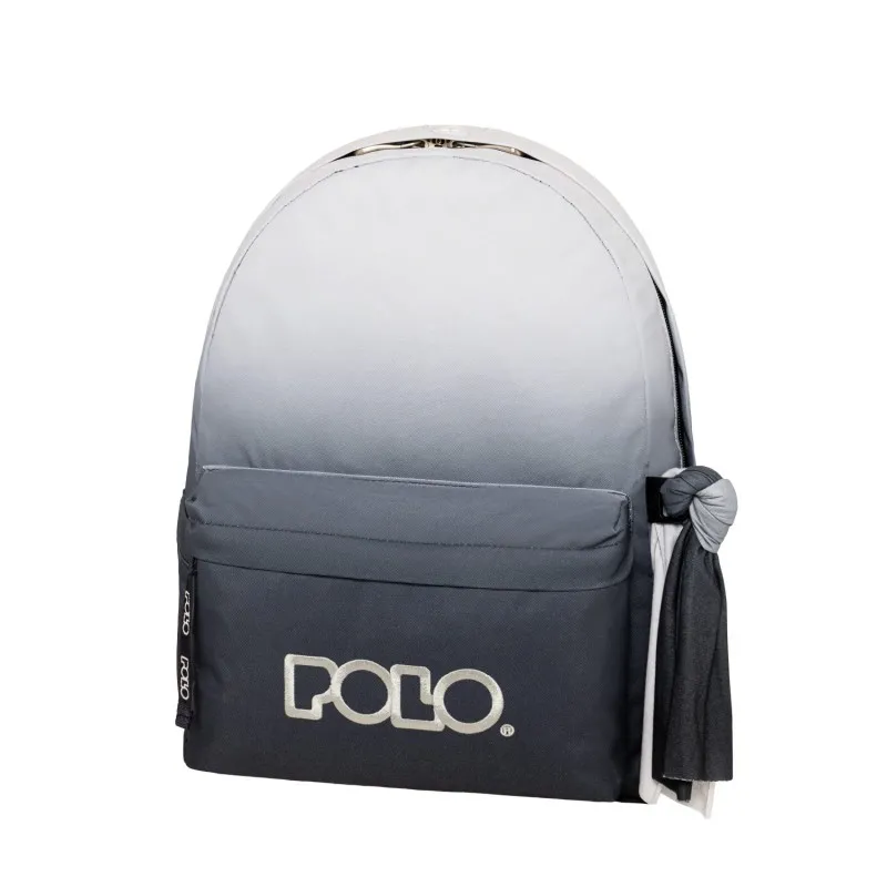 Polo - Original Σακίδιο Πλάτης Με Μαντήλι Gradient, Grey-Blue 2026 9-01-162-8413 + Δώρο Διορθωτική Ταινία Edding