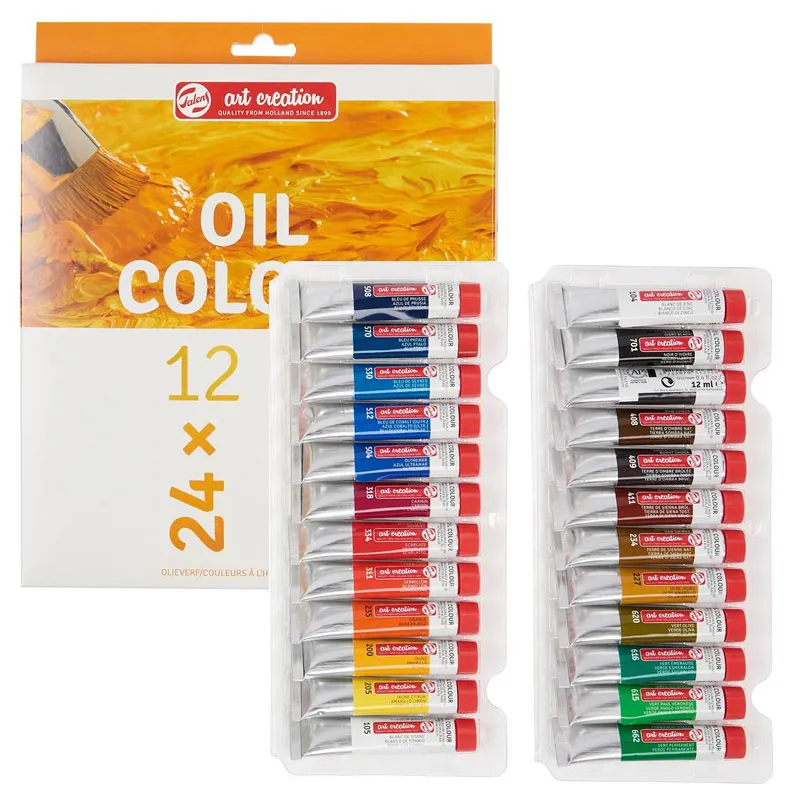 Royal Talens - Σετ Λάδια Talens Art Creation 24 Χρώματα 12ml 9020124M