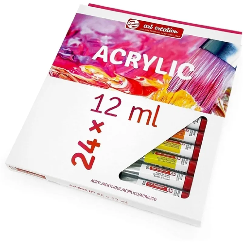 Royal Talens - Amsterdam Σετ Ακουαρέλας Art Creation 24 Χρώματα 12ml 9021724M