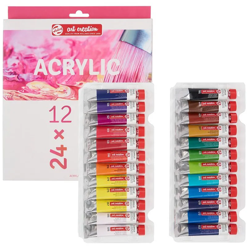 Royal Talens - Amsterdam Σετ Ακουαρέλας Art Creation 24 Χρώματα 12ml 9021724M