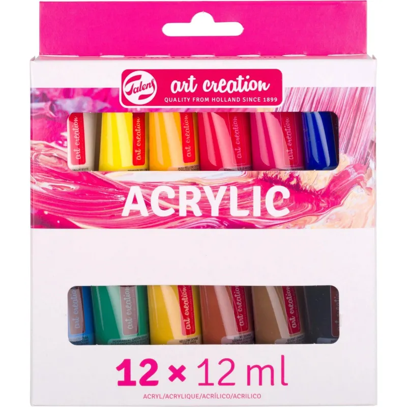 Royal Talens - Art Creations Ακρυλικά Χρώματα 12ml Σετ 12 Τεμ 9021812M