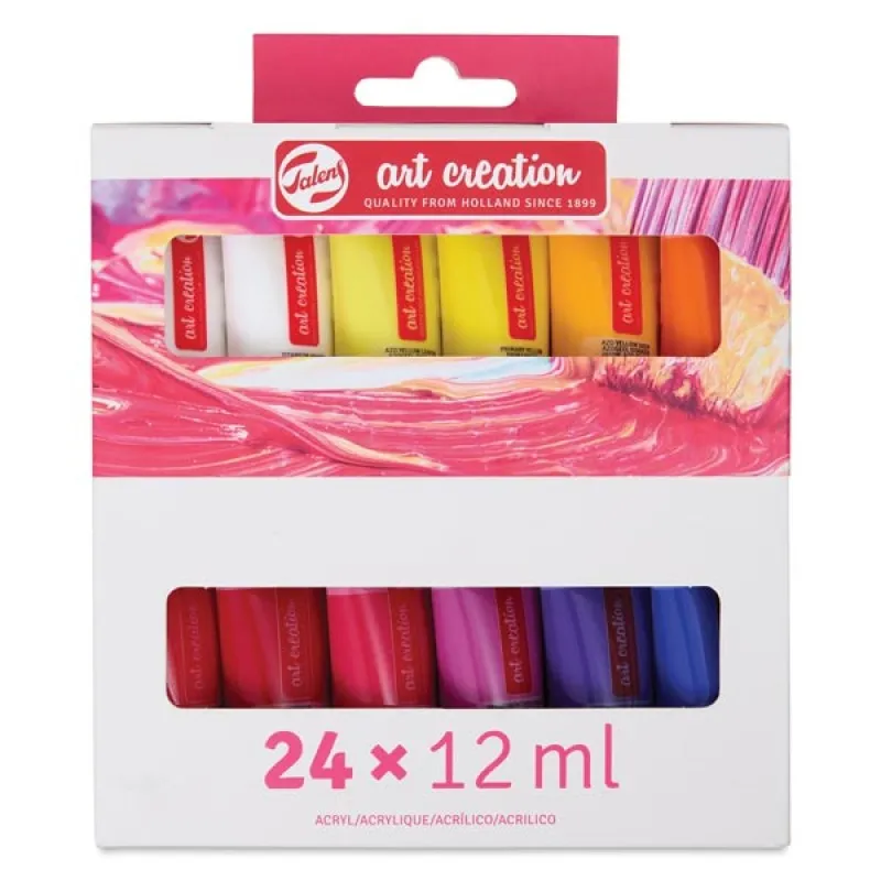 Royal Talens - Art Creations Ακρυλικά Χρώματα 12ml Σετ 24 Τεμ 9021824M