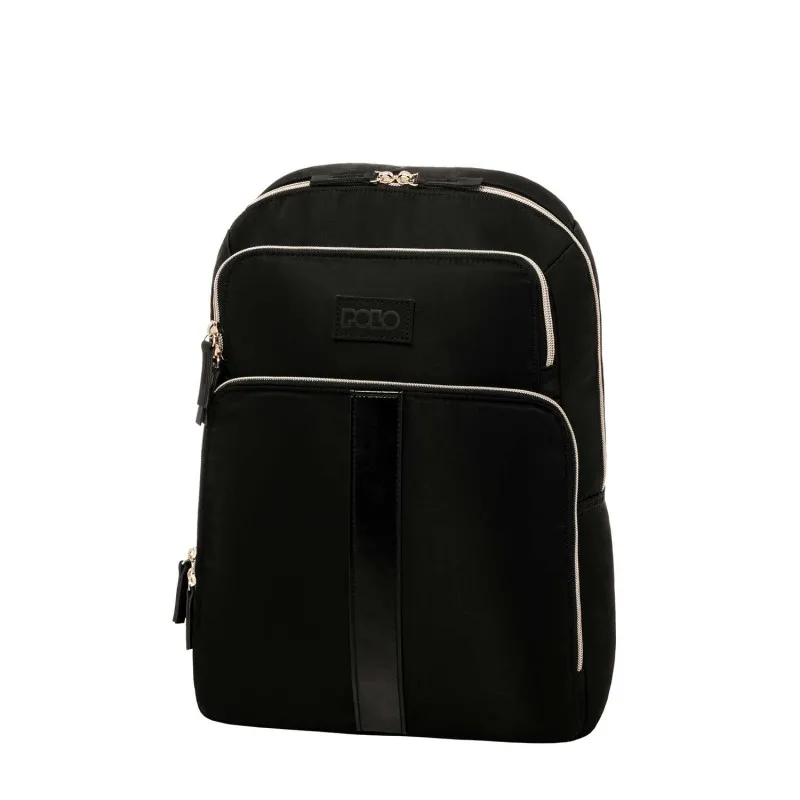Polo - Σακίδιο Πλάτης Dora, Black 2026 9-07-021-2000 + Δώρο Διορθωτική Ταινία Edding