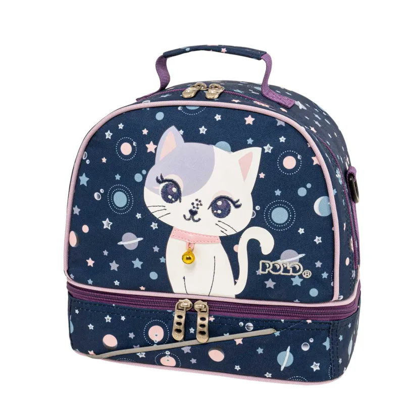 Polo - Τσαντάκι Φαγητού Ισοθερμικό Kid's Fun, Space Cat 2025 9-07-104-8348