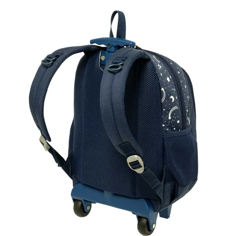 Polo - Σακίδιο Τρόλεϊ Νηπιαγωγείου Junior Bibi, Space 2025 9-07-076-8350 + Δώρο Διορθωτική Ταινία Edding
