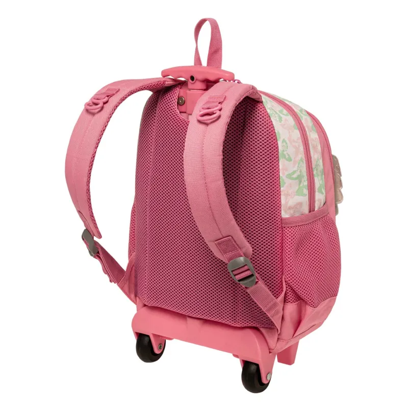 Polo - Σακίδιο Τρόλεϊ Νηπιαγωγείου Junior Bibi, Butterfly 2025 9-07-076-8352 + Δώρο Διορθωτική Ταινία Edding