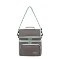 Polo - Τσαντάκι Φαγητού , Double Cooler, Ash/Turquoise 9-07-096-2759