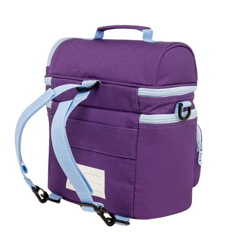 Polo - Τσαντάκι Φαγητού Double Cooler, Violet/Light Cyan 9-07-096-4657