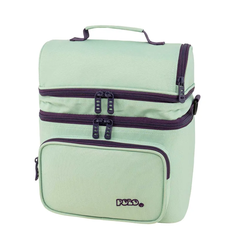 Polo - Τσαντάκι Φαγητού , Double Cooler, Mint/Eggplant 9-07-096-6848